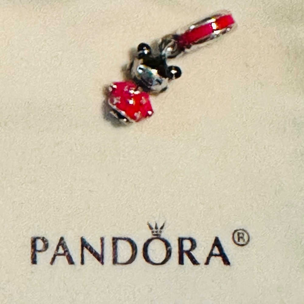 Authentic Retired Pandora Sterling Silver Chinese Doll from CNY 2015 791431ENMX - Picture 7 of 8